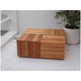 móvel de madeira maciça Itu